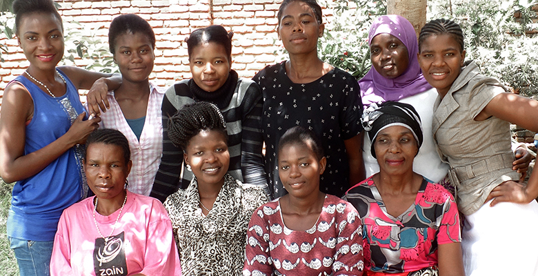 Gruppenfoto der Taste of Malawi Schneiderinnen