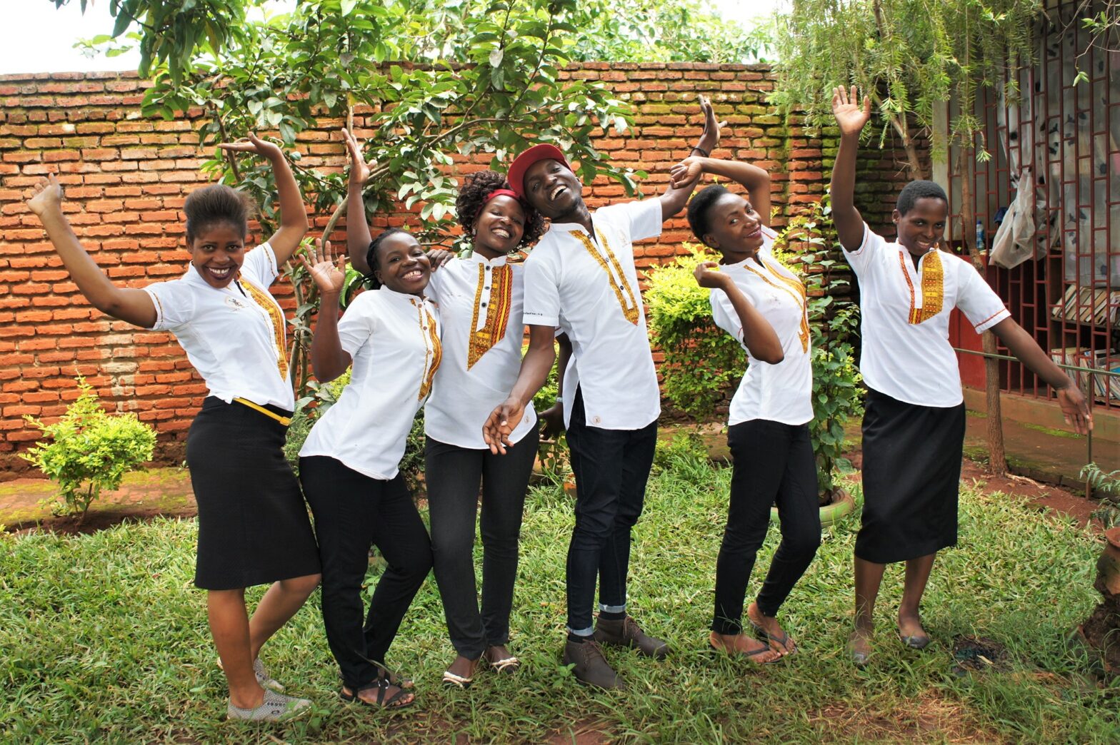 Gruppenfoto des On-site-Teams von Taste of Malawi